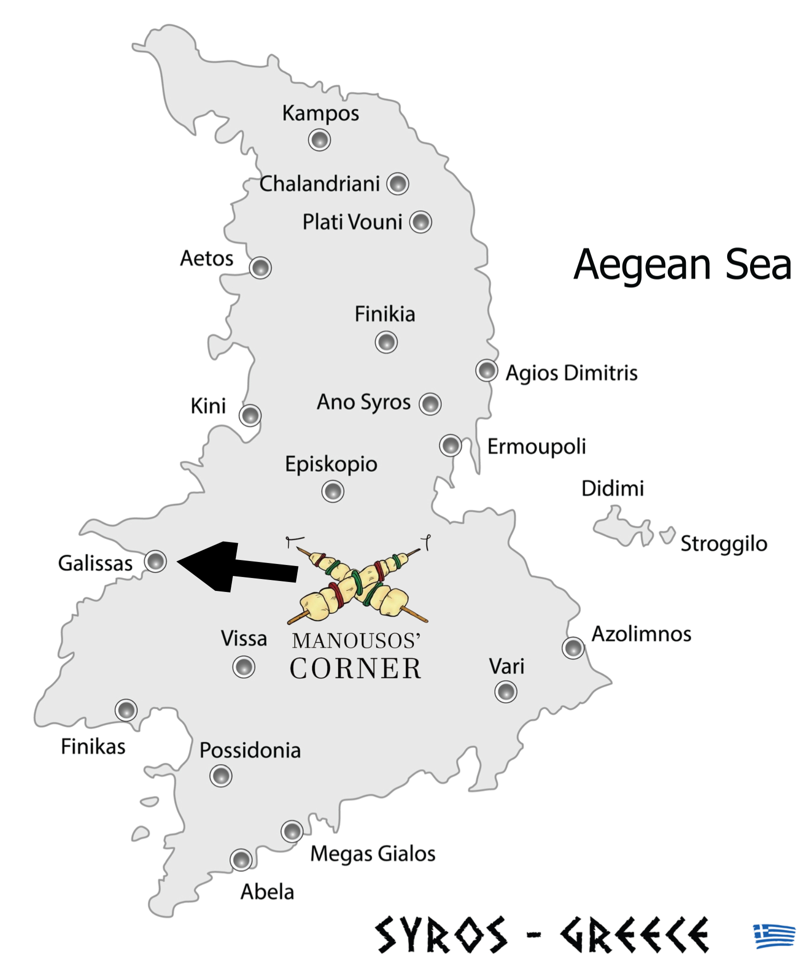 Syros map.